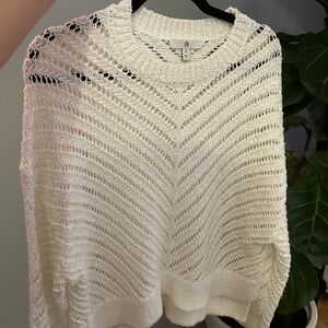 Banana republic sweater small white oversize